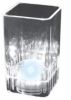 Light up Square Fluted  2 oz Shot Glass - Customizable